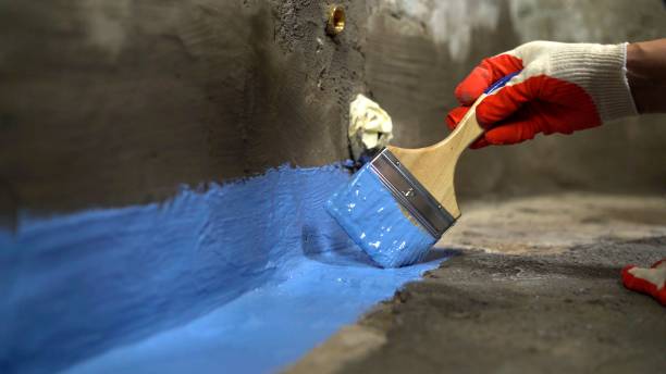SJ Waterproofing Pros commercial waterproofing team near Marshall, WI