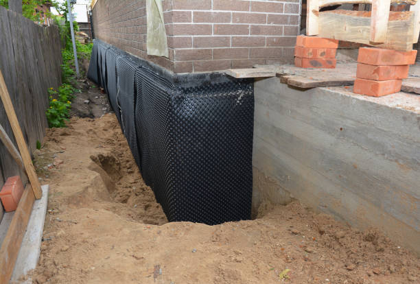 Expert waterproofing evaluation at a Marshall, WI property